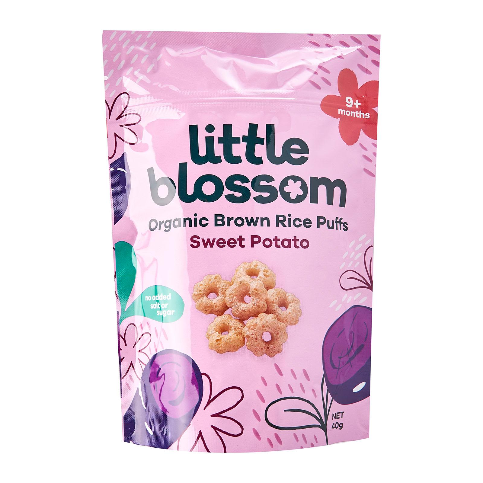 Little Blossom Organic Baby Puffs - Sweet Potato (Laz Mama Shop)