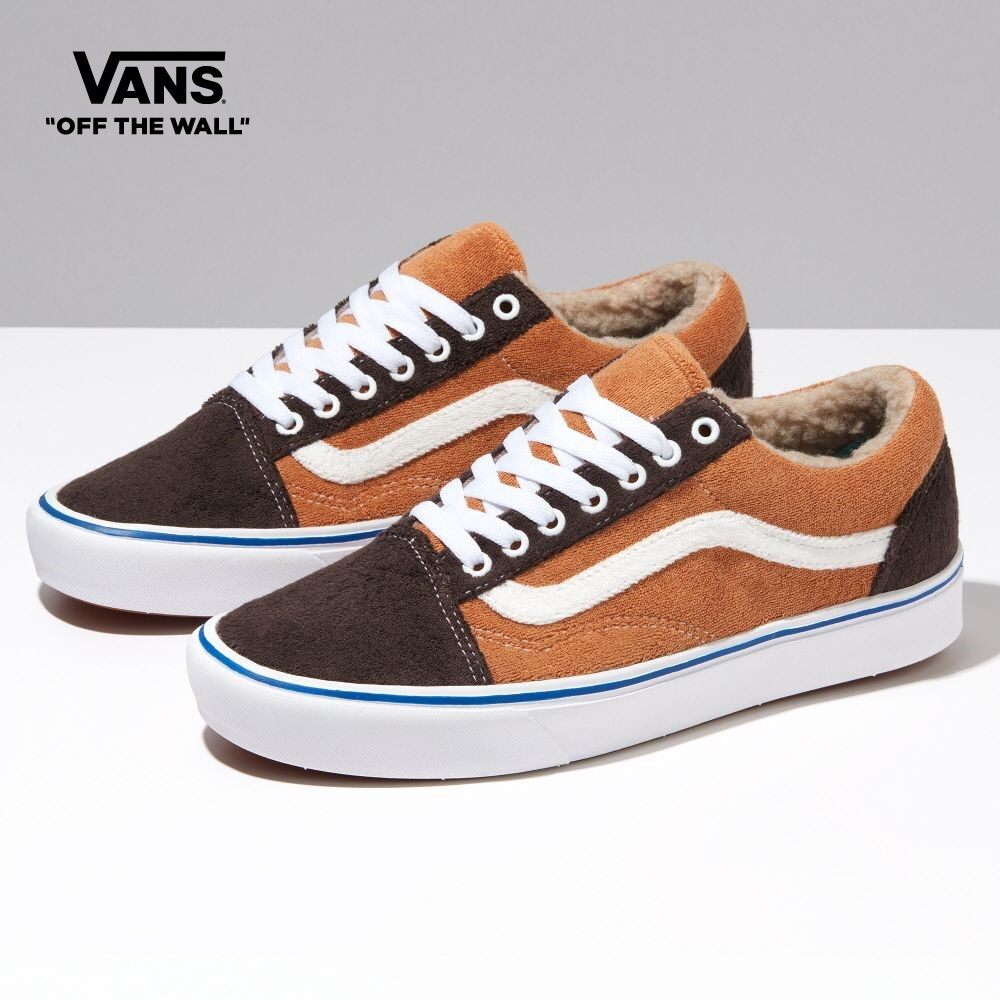 Vans ComfyCush Old Skool Sneakers Men (Unisex US Size) BROWN VN0A5DYCBKL1